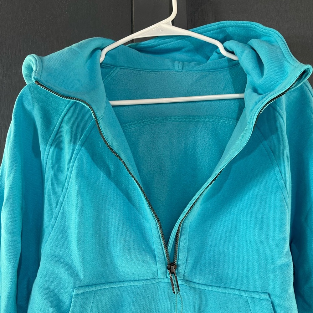 lululemon athletica electric blue Turquoise Hoodie - Picture 4 of 7